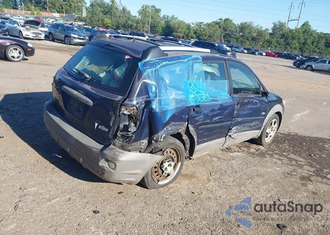 2004 Pontiac Vibe из США, поврежденный, VIN 5Y2SL62834Z446375